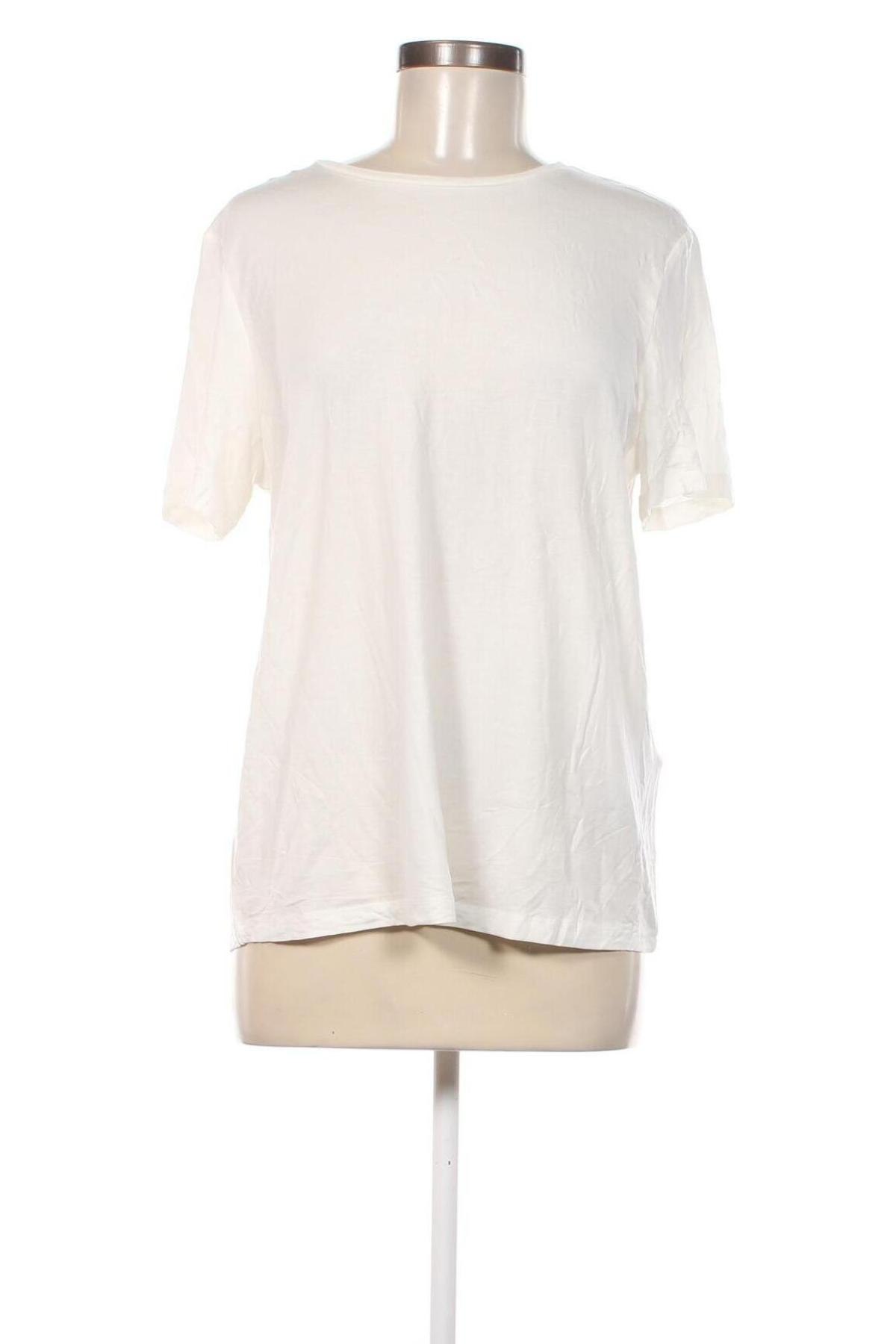 Γυναικείο t-shirt Vero Moda, Μέγεθος L, Χρώμα Εκρού, Τιμή 9,59 €