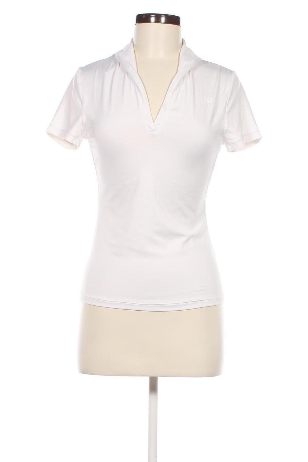 Γυναικείο t-shirt Wilson, Μέγεθος S, Χρώμα Λευκό, Τιμή 4,91 €