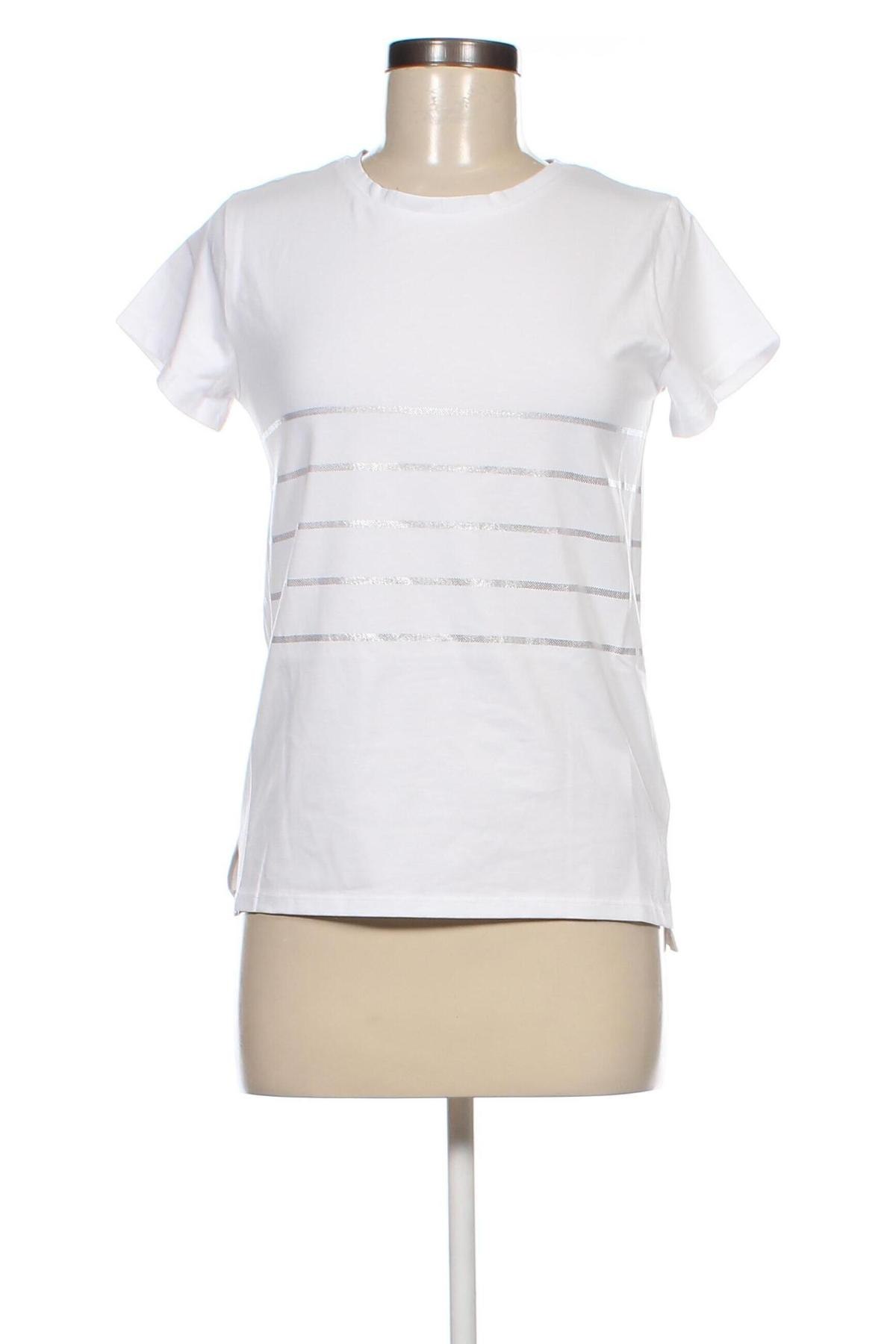 Damen T-Shirt Zaggora, Größe S, Farbe Weiß, Preis 18,41 €