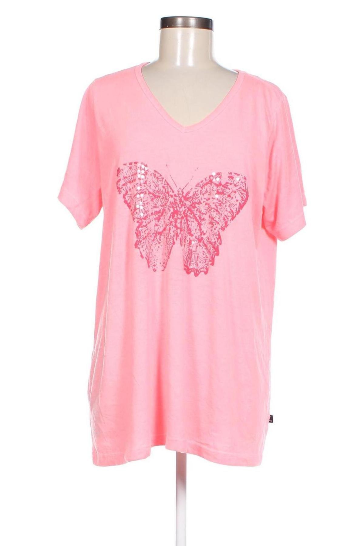 Damen T-Shirt Zhenzi, Größe M, Farbe Rosa, Preis € 6,34