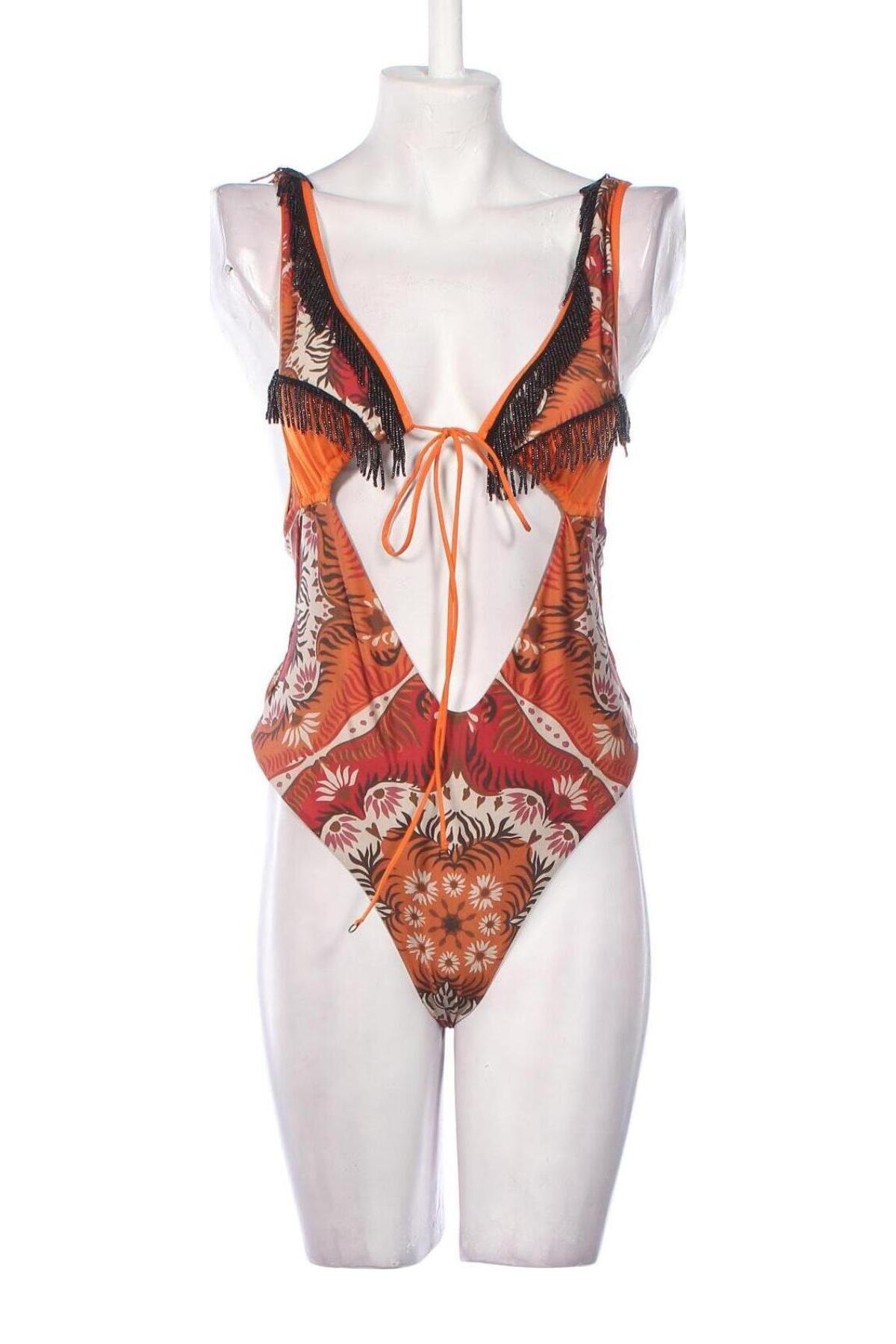 Costum de baie de damă F**k, Mărime M, Culoare Multicolor, Preț 223,68 Lei