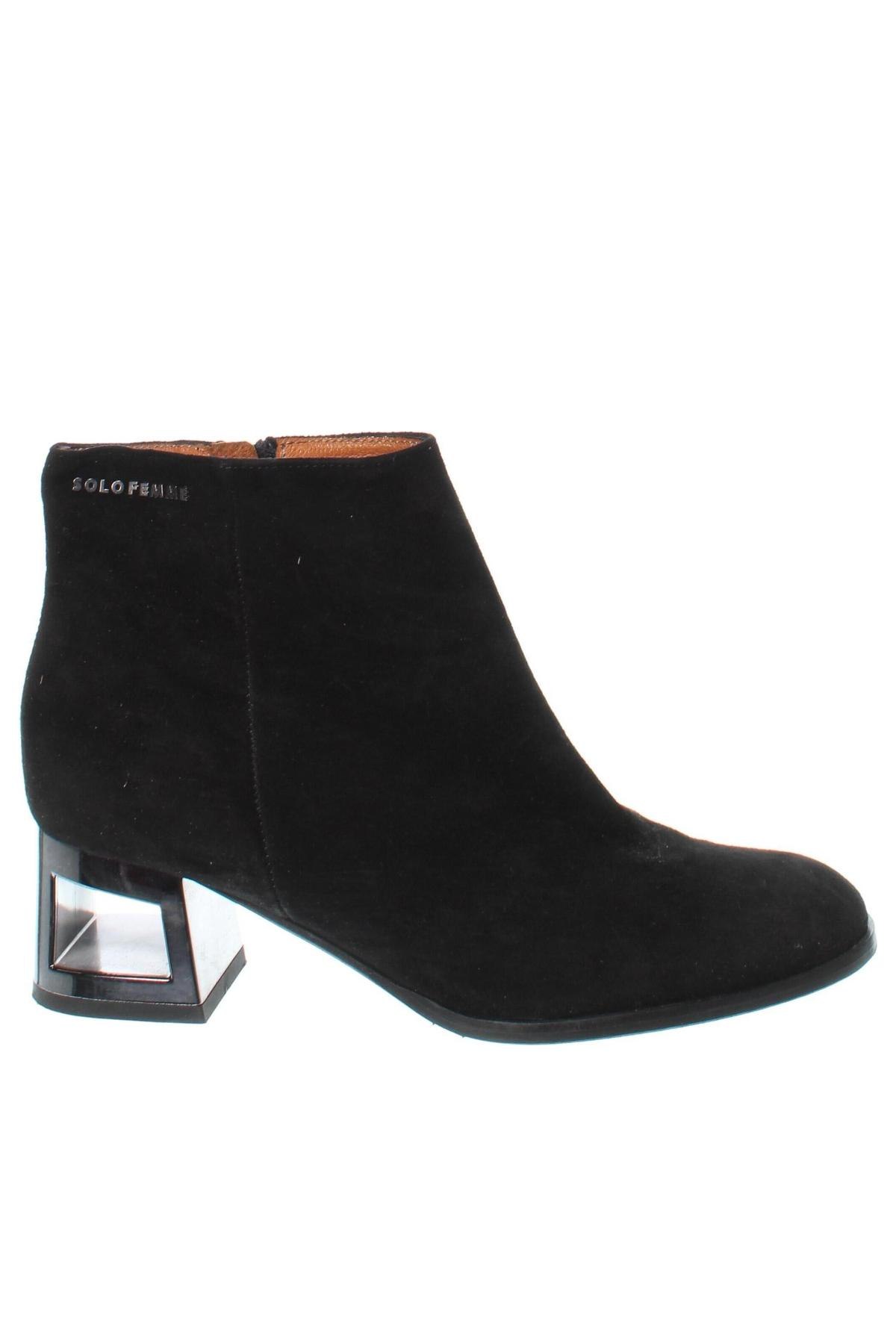 Botine de damă, Mărime 38, Culoare Negru, Preț 198,98 Lei