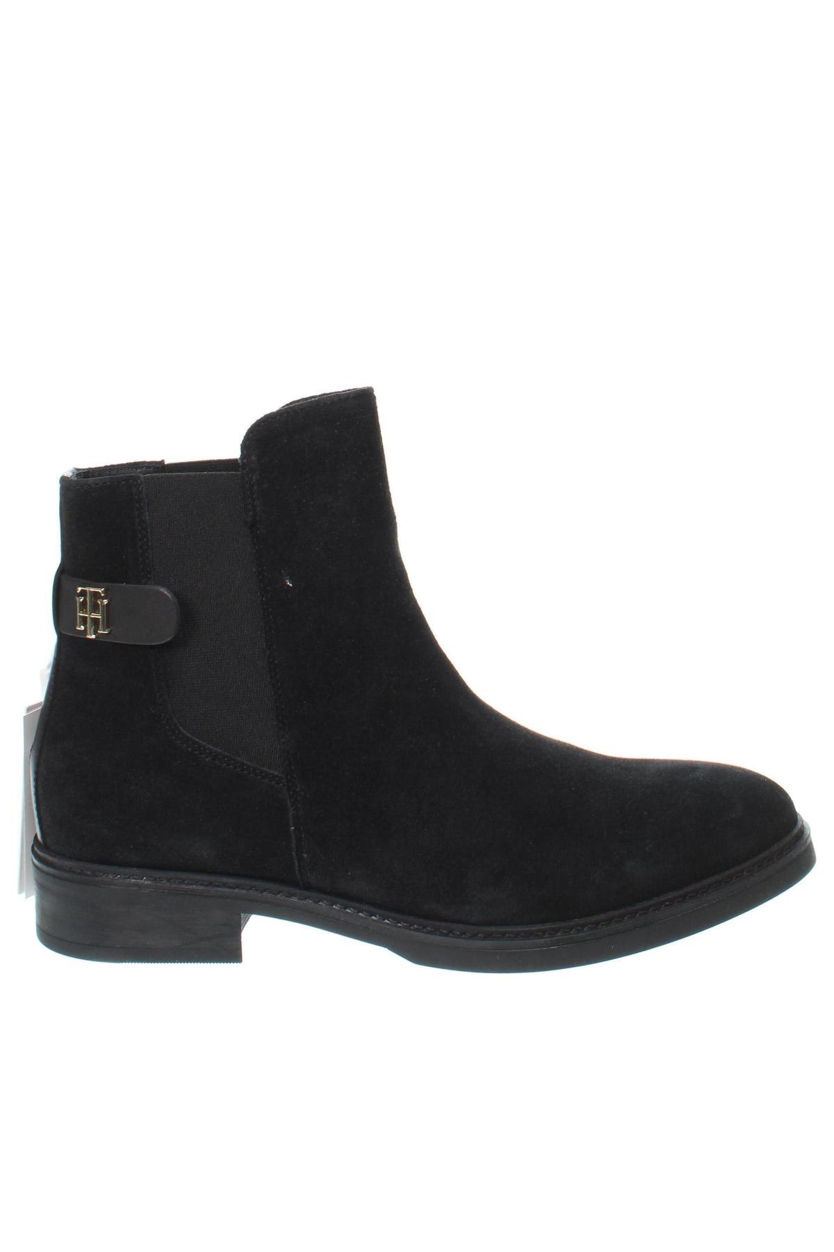 Botine de damă Tommy Hilfiger, Mărime 41, Culoare Negru, Preț 924,34 Lei