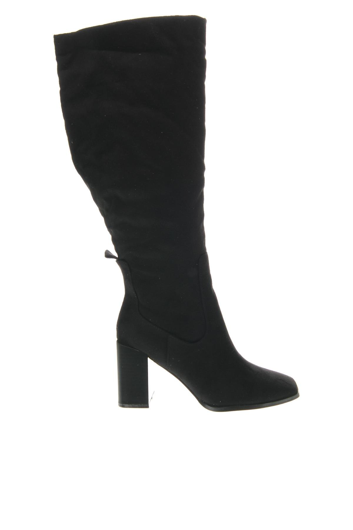 Γυναικείες μπότες Naf Naf, Μέγεθος 38, Χρώμα Μαύρο, Τιμή 40,21 €