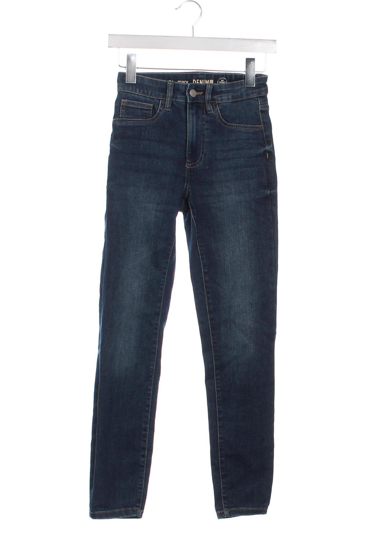 Dámske džínsy , Veľkosť XS, Farba Modrá, Cena  7,40 €