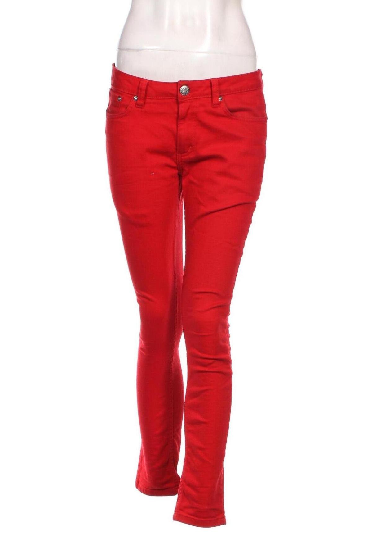 Γυναικείο Τζίν, Μέγεθος L, Χρώμα Κόκκινο, Τιμή 9,87 €