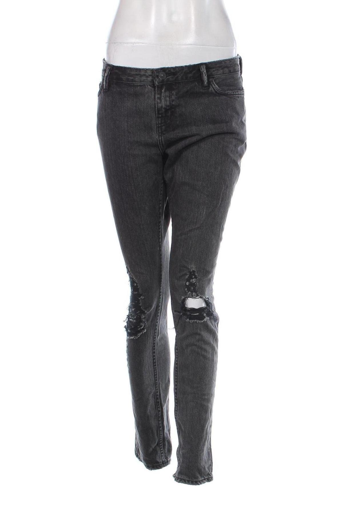 Damen Jeans AllSaints, Größe L, Farbe Grau, Preis 36,74 €