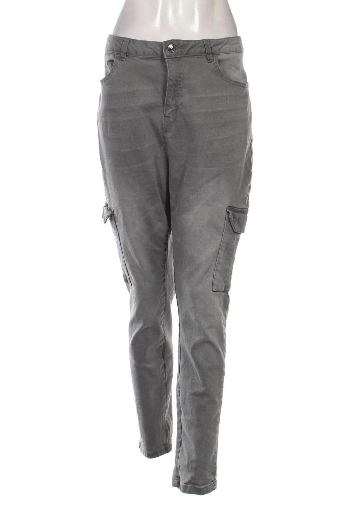 Γυναικείο Τζίν Beloved, Μέγεθος XL, Χρώμα Γκρί, Τιμή 8,90 €