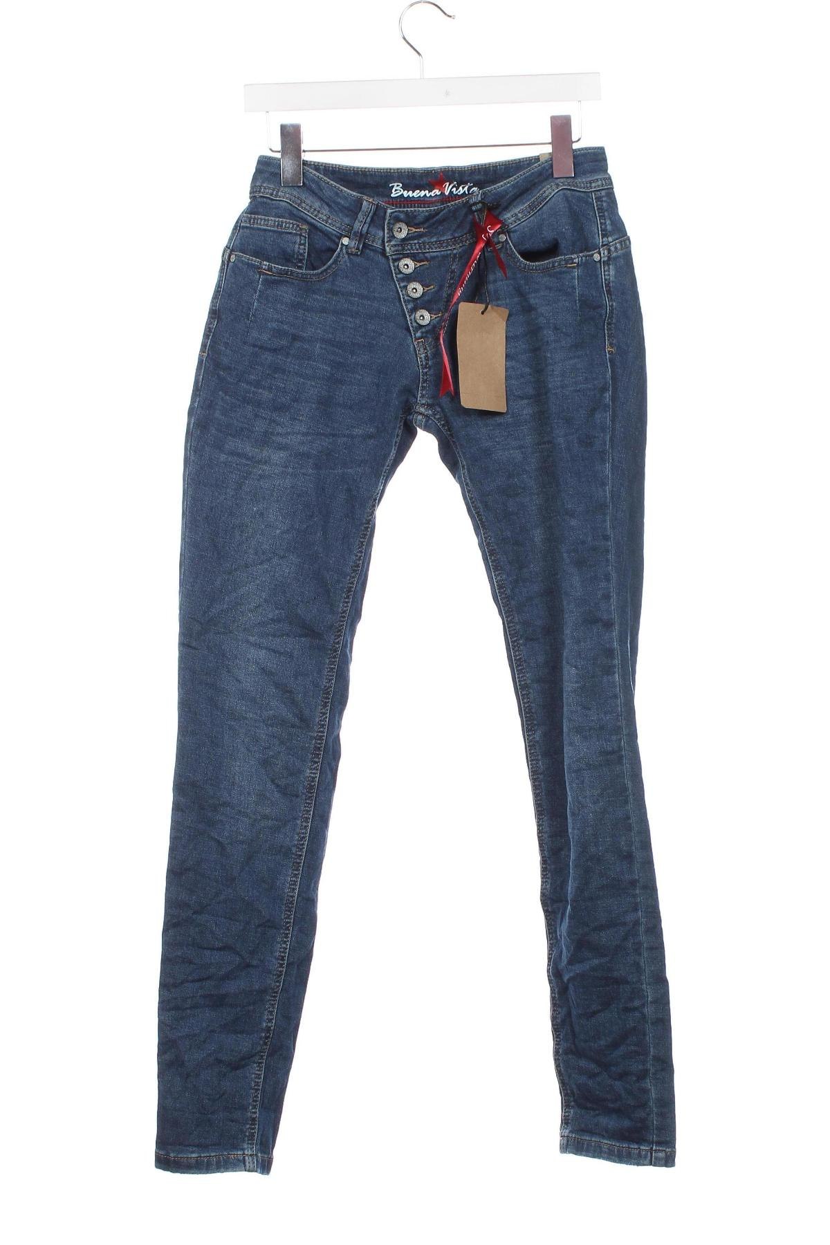 Damskie jeansy Buena Vista, Rozmiar XS, Kolor Niebieski, Cena 148,74 zł