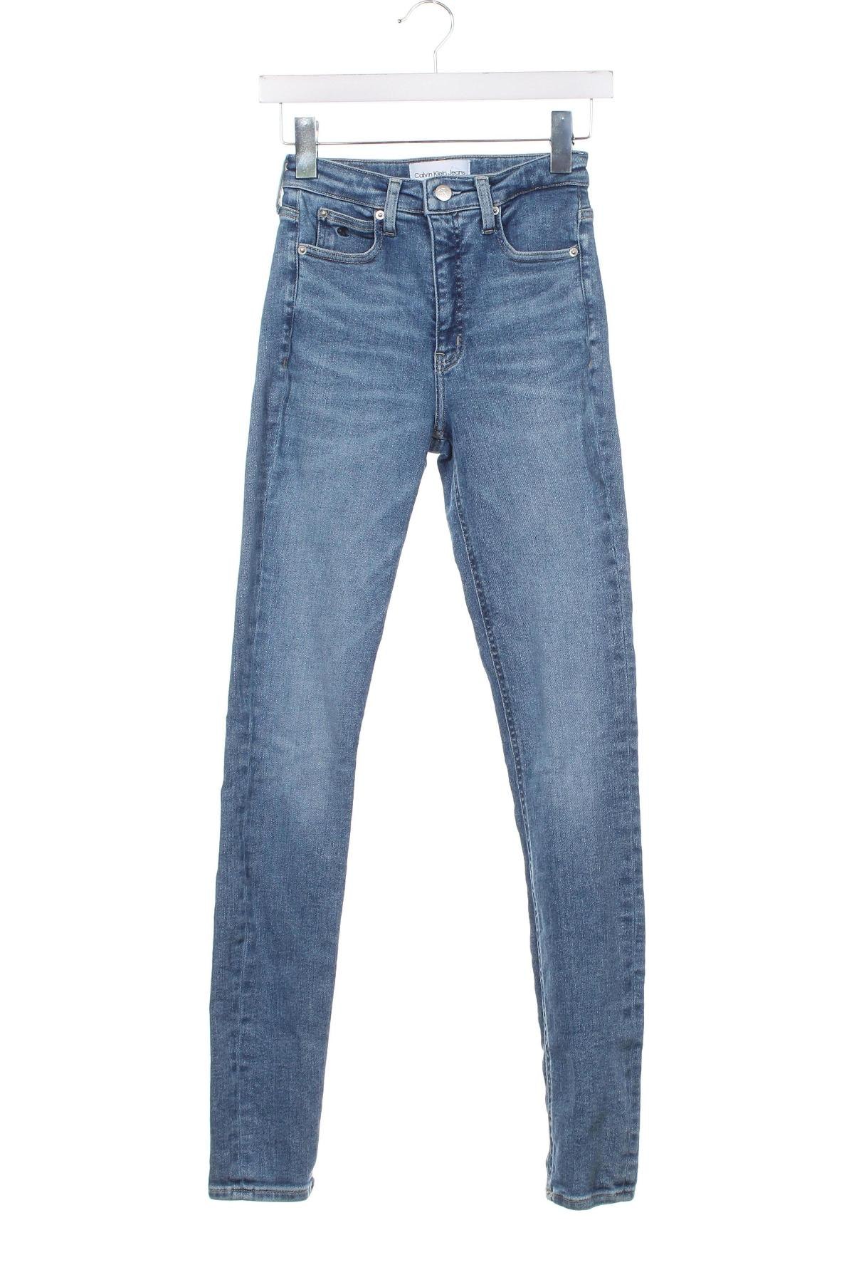 Dámske džínsy  Calvin Klein Jeans, Veľkosť XS, Farba Modrá, Cena  40,21 €