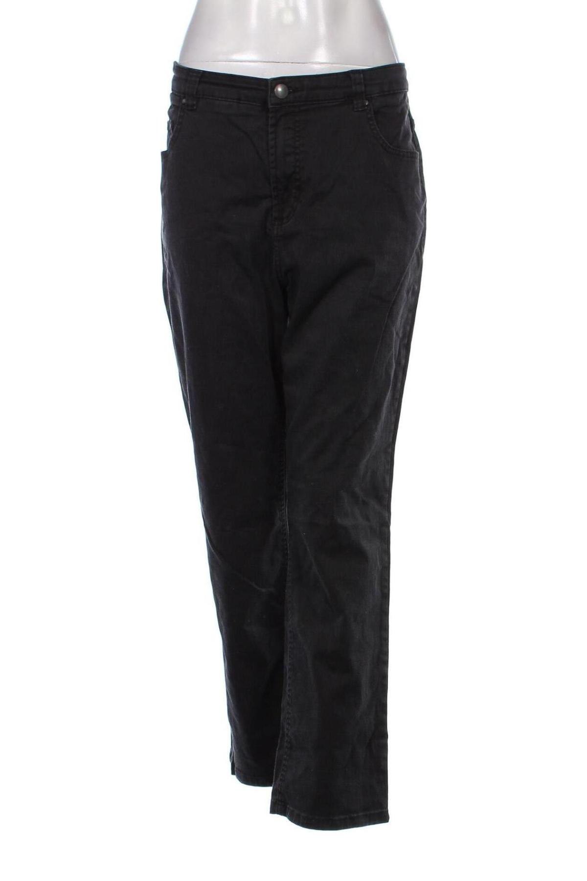 Γυναικείο Τζίν Canda, Μέγεθος XL, Χρώμα Μαύρο, Τιμή 9,87 €