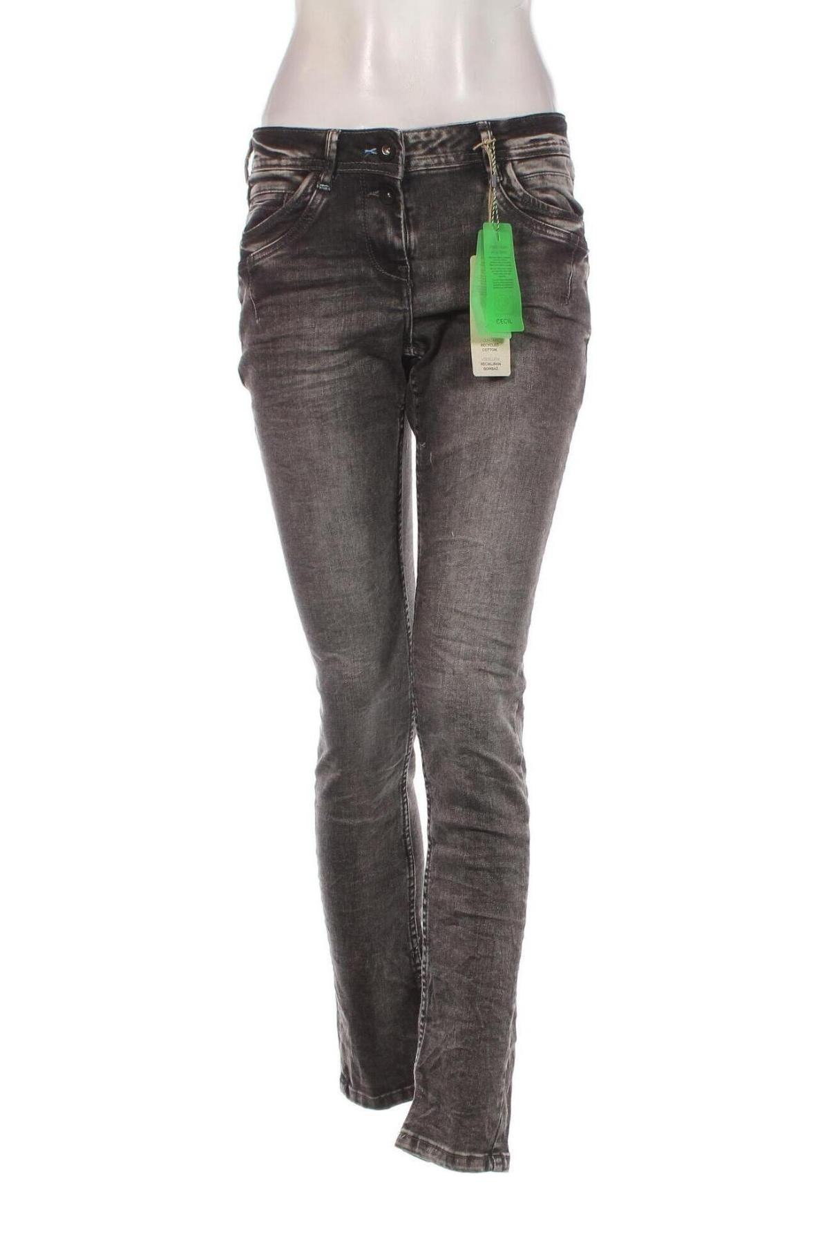 Damen Jeans Cecil, Größe S, Farbe Grau, Preis 23,01 €