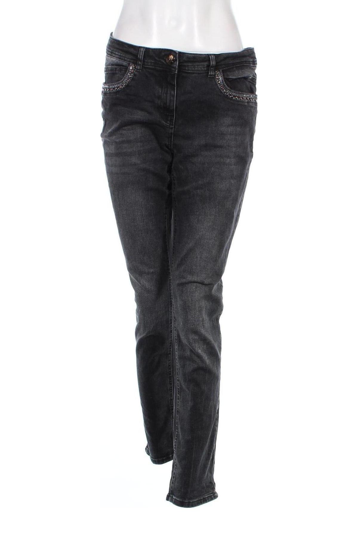 Damen Jeans Cecil, Größe L, Farbe Schwarz, Preis € 15,69