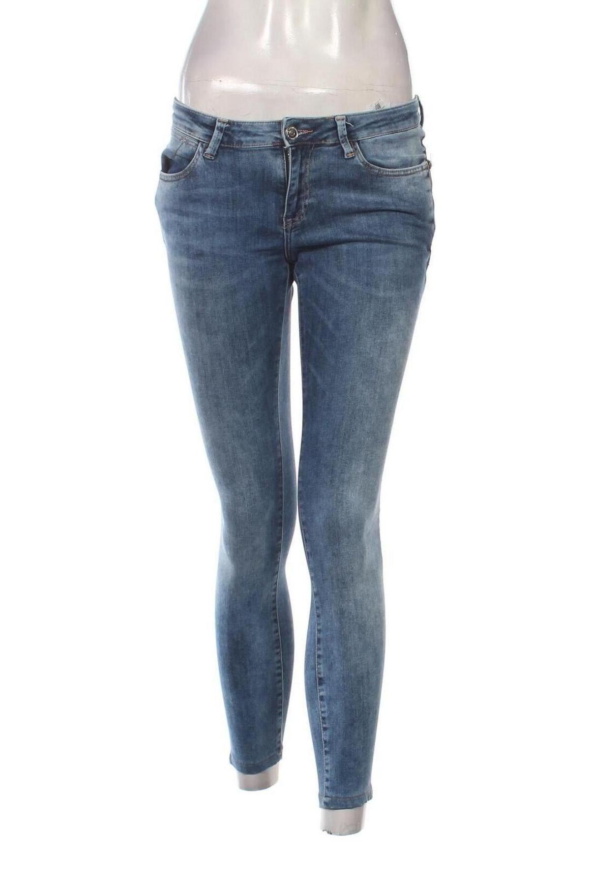 Blugi de femei Cross Jeans, Mărime M, Culoare Albastru, Preț 44,39 Lei
