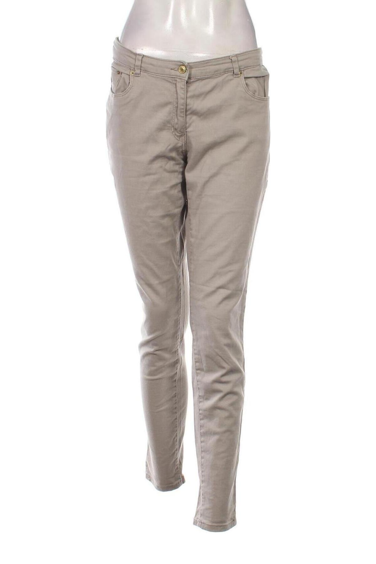 Dámské džíny  H&M, Velikost XL, Barva Béžová, Cena  220,00 Kč