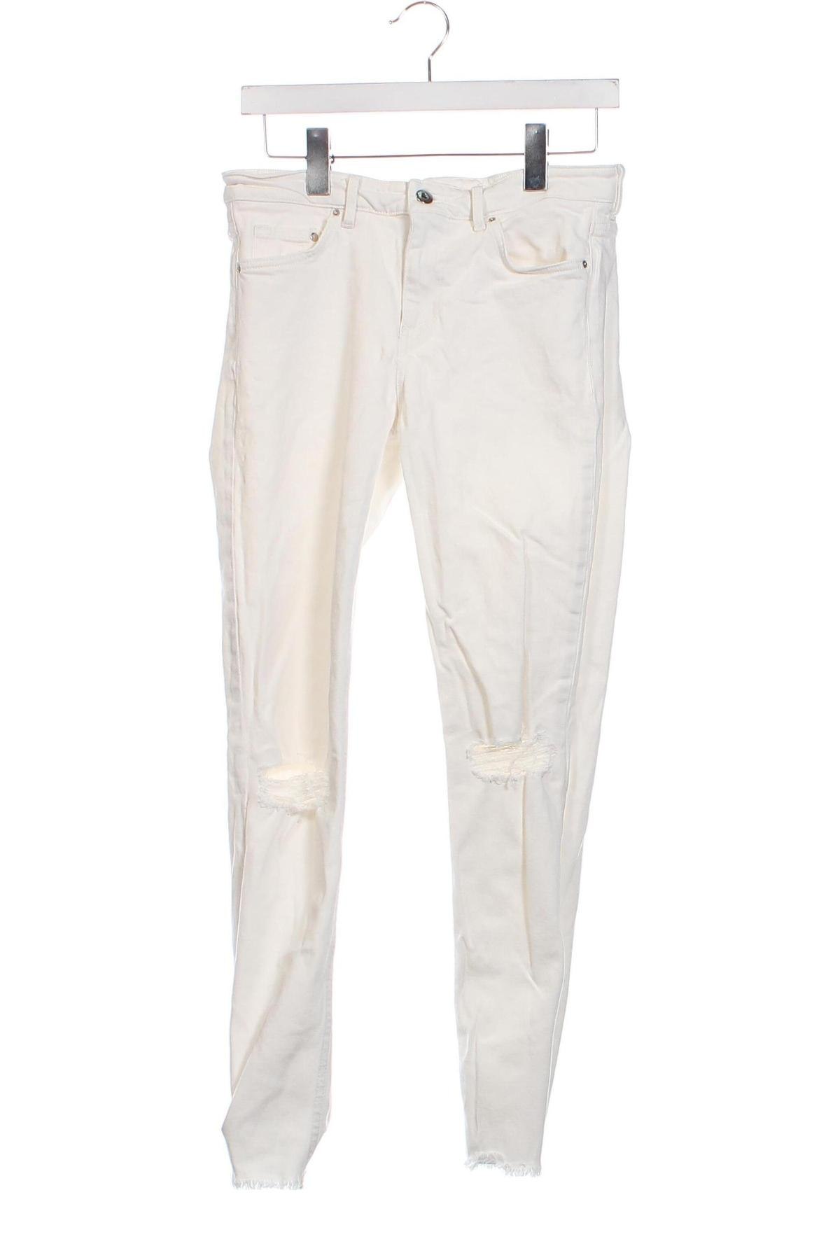 Γυναικείο Τζίν H&M, Μέγεθος M, Χρώμα Λευκό, Τιμή 27,70 €