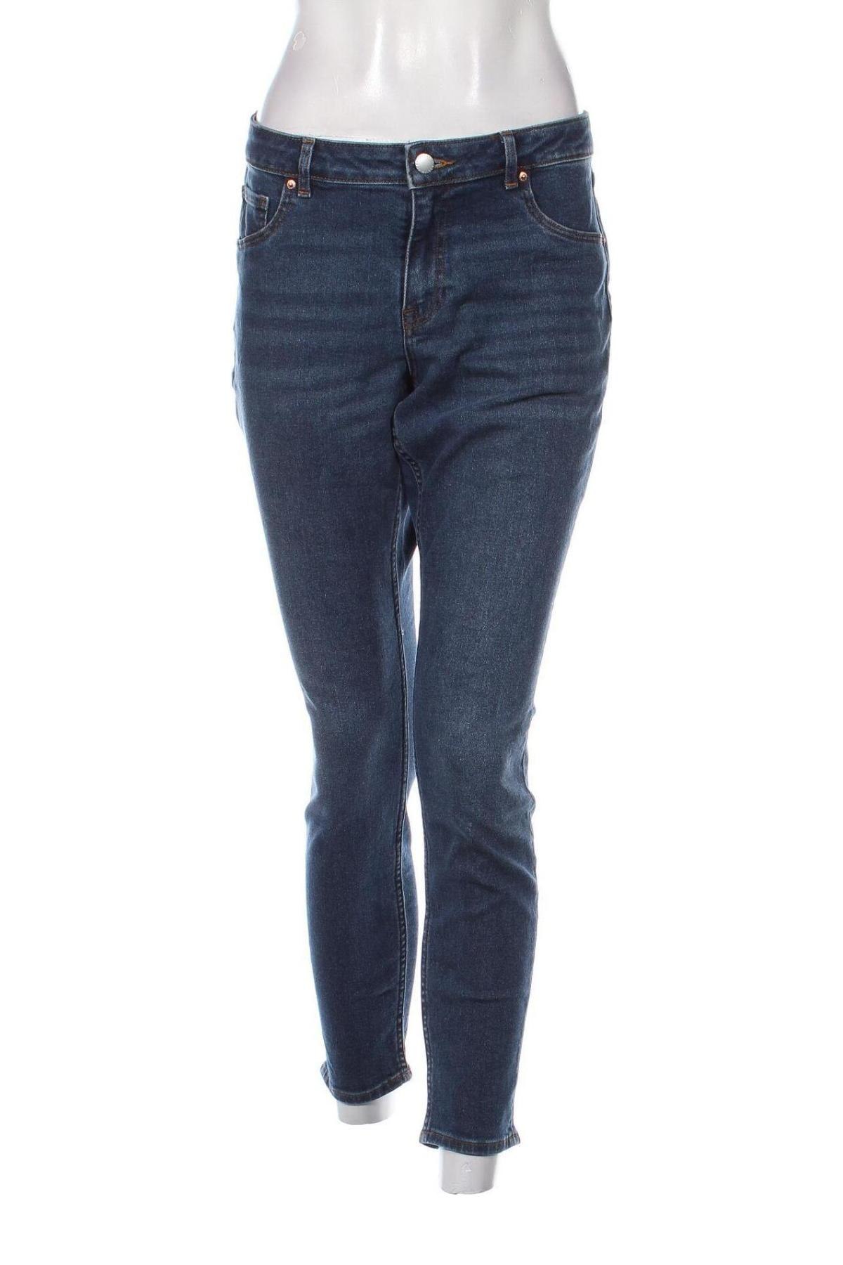 Damskie jeansy H&M, Rozmiar XL, Kolor Niebieski, Cena 55,66 zł