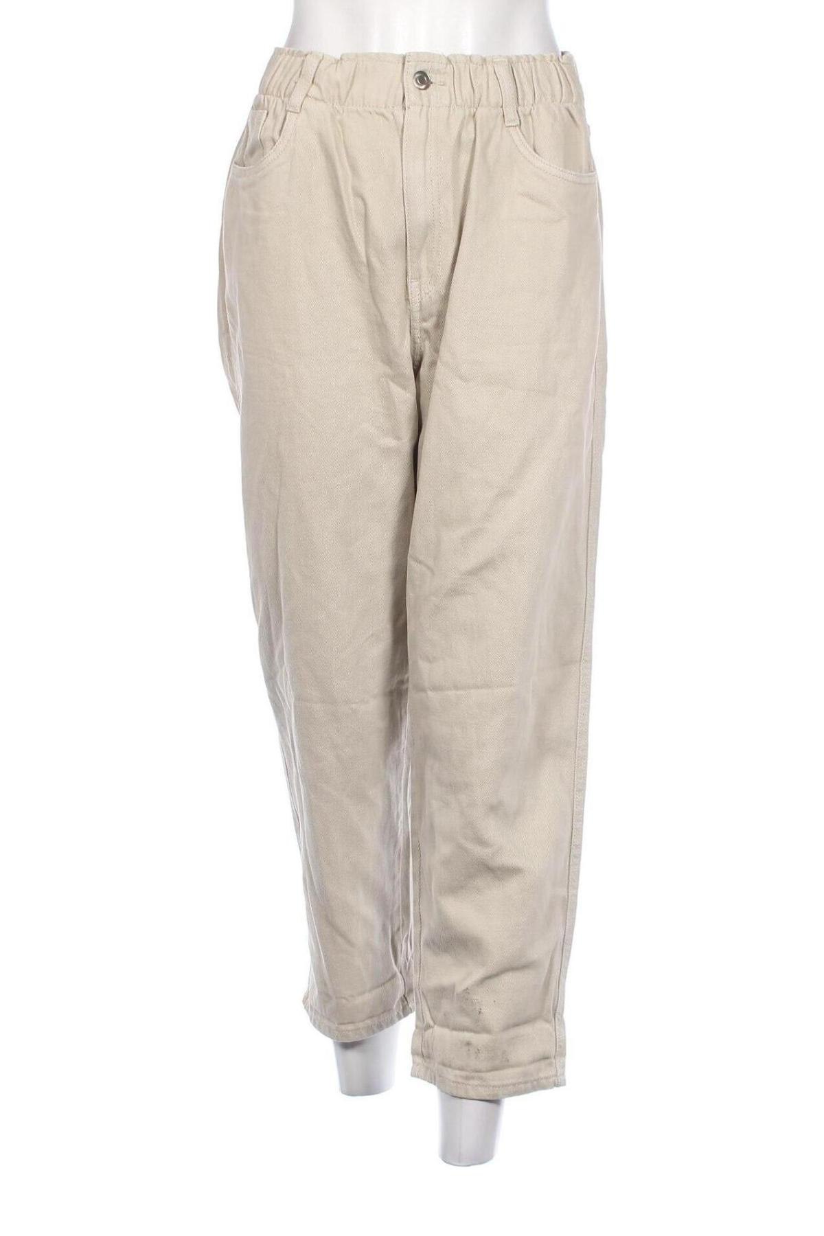 Dámské džíny  H&M, Velikost XL, Barva Béžová, Cena  254,00 Kč