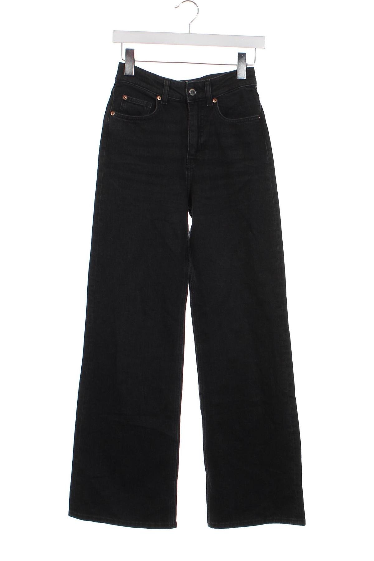 Γυναικείο Τζίν H&M, Μέγεθος XS, Χρώμα Μαύρο, Τιμή 17,94 €