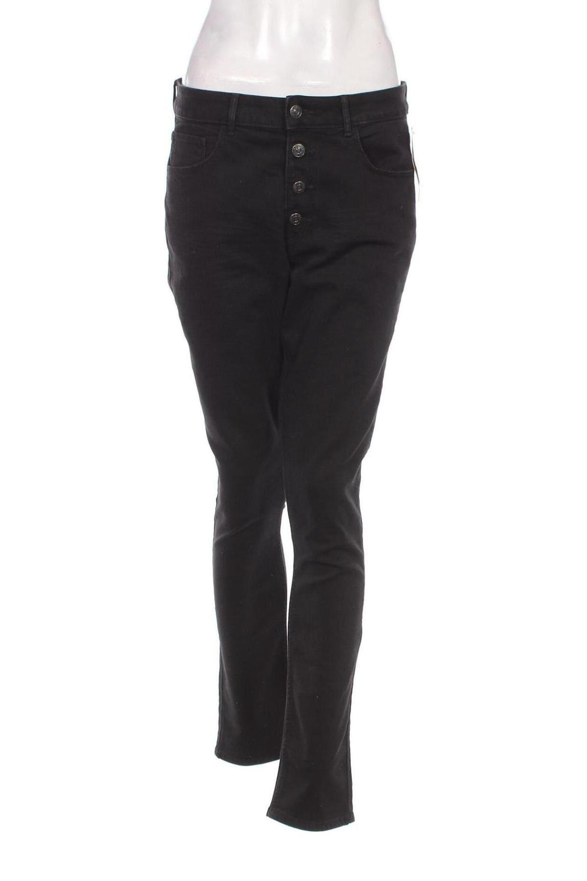 Γυναικείο Τζίν H&M, Μέγεθος L, Χρώμα Μαύρο, Τιμή 15,95 €