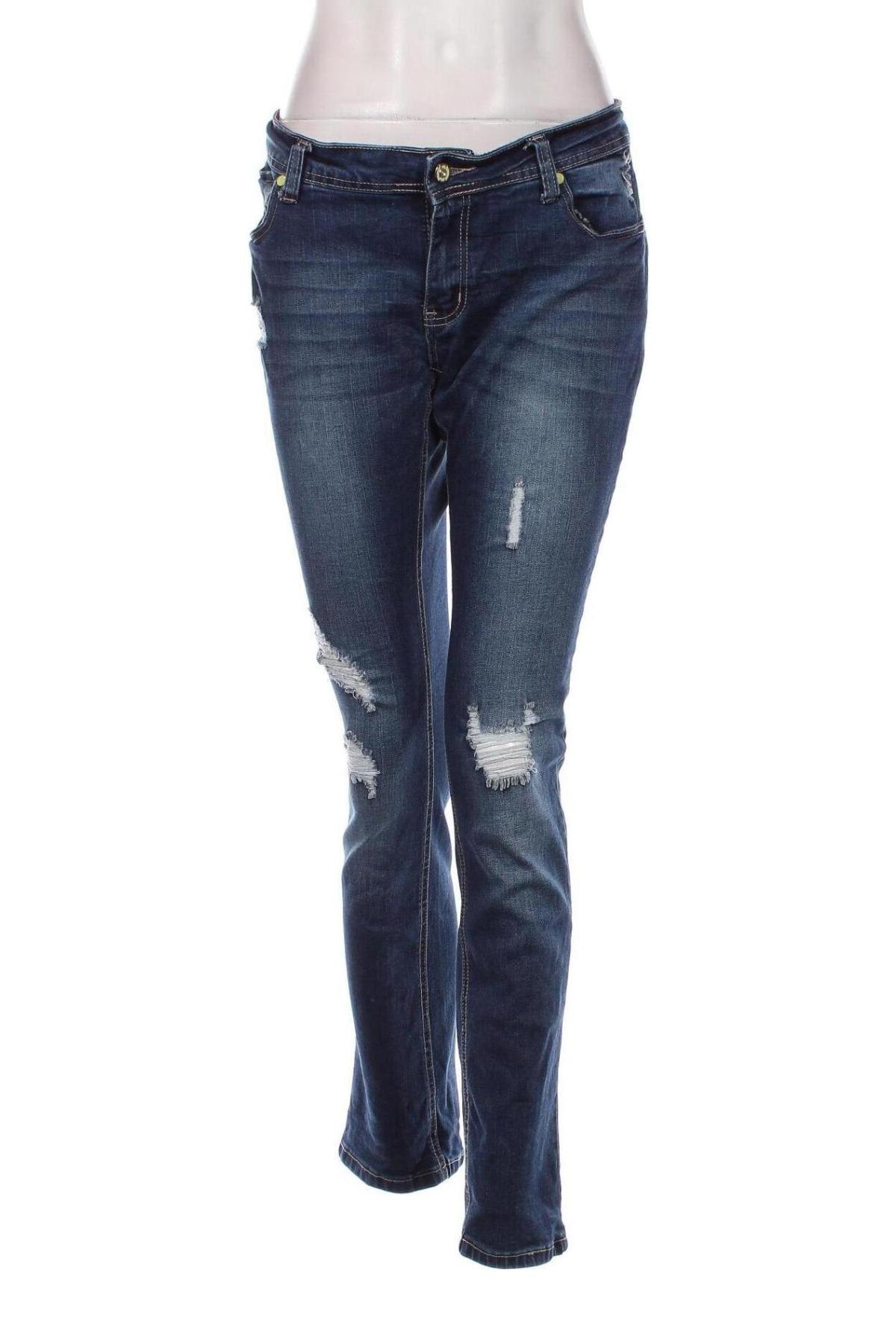 Γυναικείο Τζίν Janina, Μέγεθος XL, Χρώμα Μπλέ, Τιμή 8,07 €