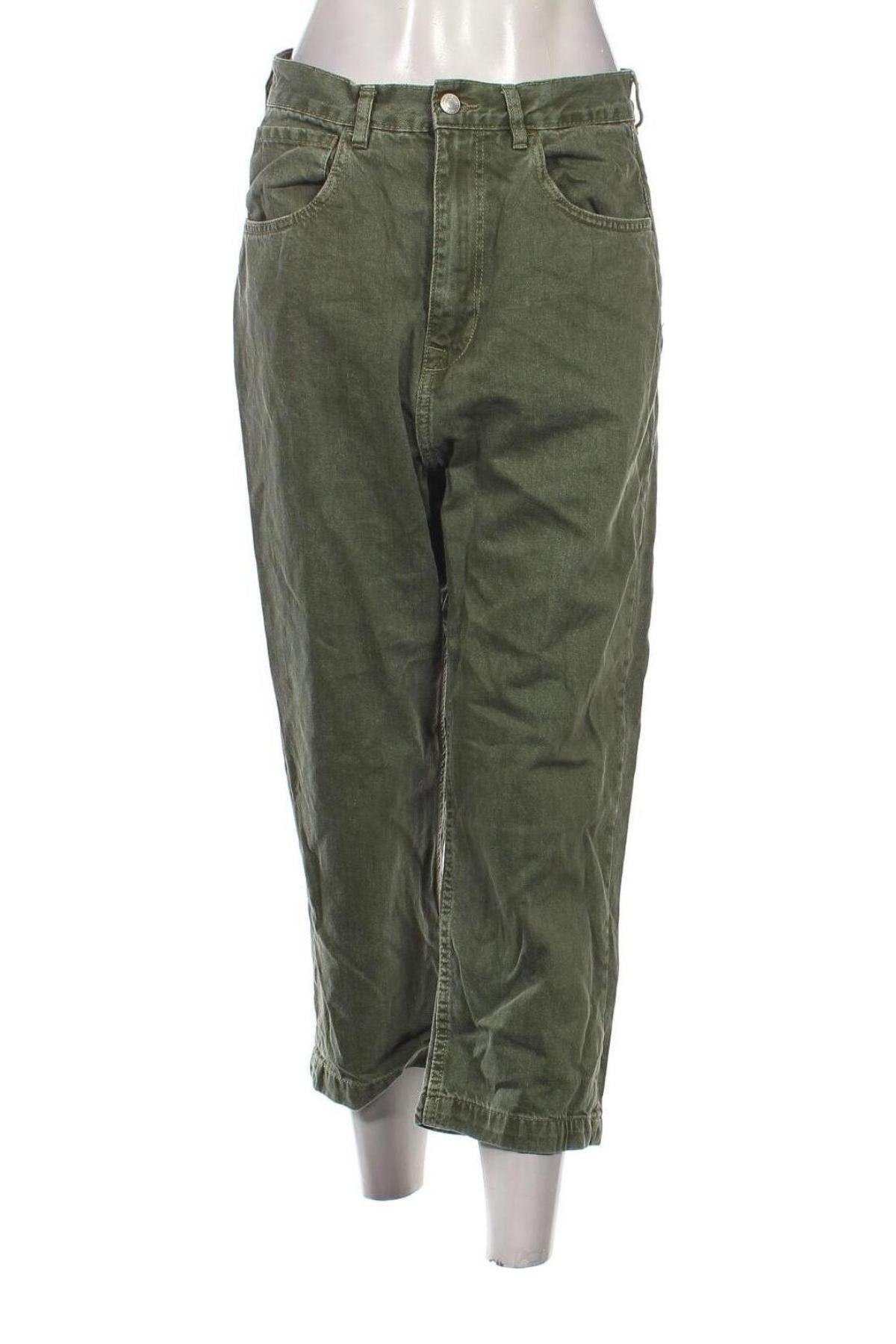Damen Jeans Lager 157, Größe M, Farbe Grün, Preis 9,08 €