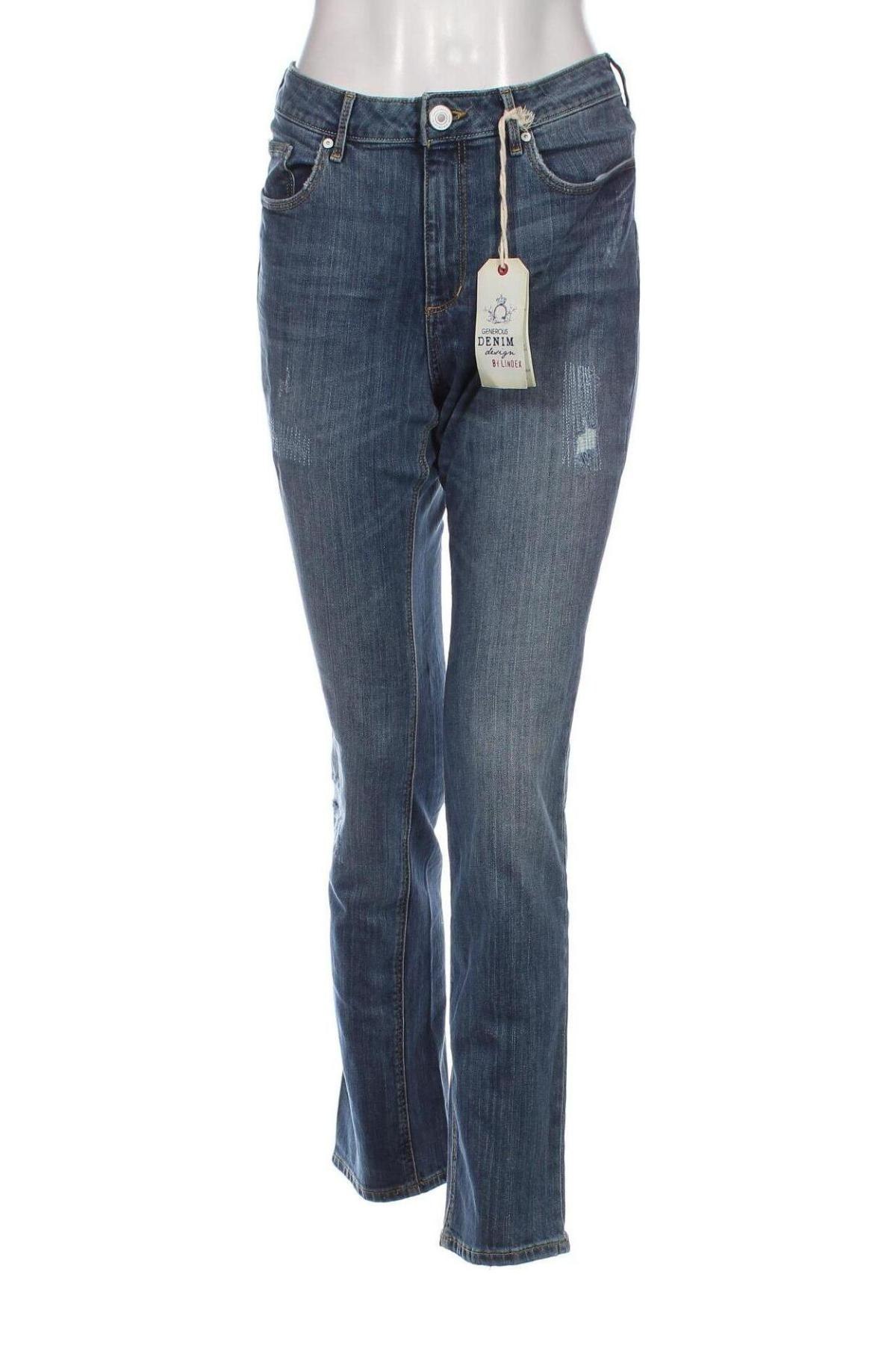 Γυναικείο Τζίν Lindex, Μέγεθος XL, Χρώμα Μπλέ, Τιμή 17,07 €