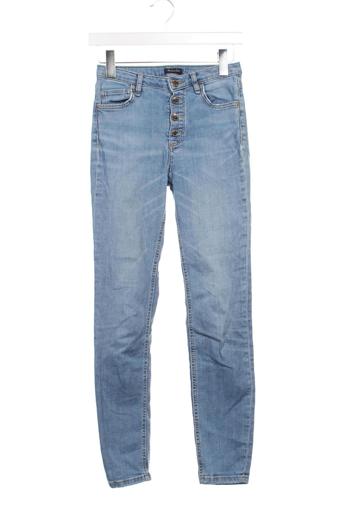 Dámské džíny  Massimo Dutti, Velikost XS, Barva Modrá, Cena  673,00 Kč