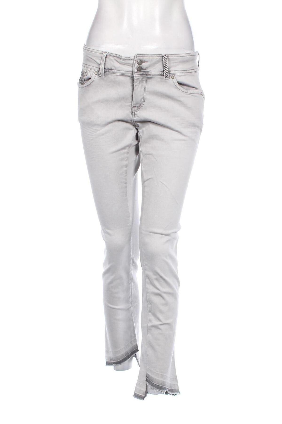 Damen Jeans Miracle Of Denim, Größe M, Farbe Grau, Preis € 14,27