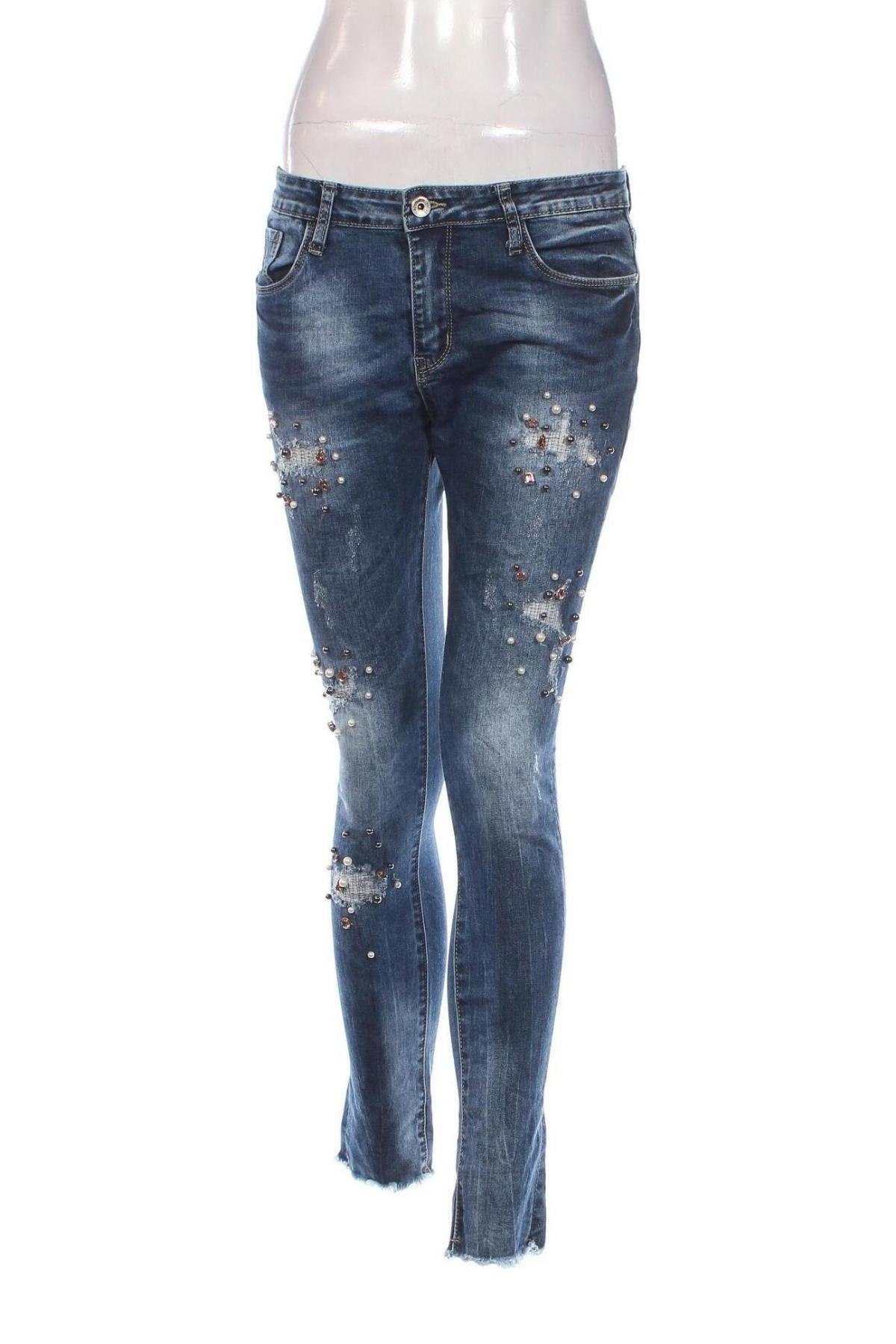 Dámske džínsy  My Hailys, Veľkosť L, Farba Modrá, Cena  8,22 €