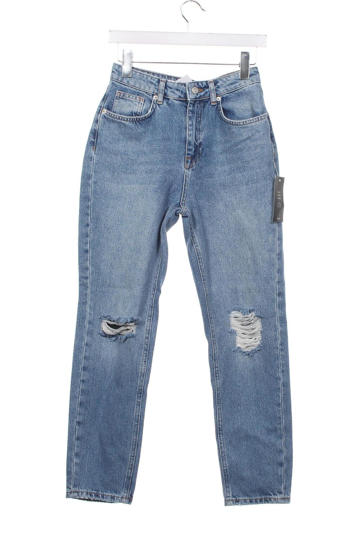 Dámske džínsy  NA-KD, Veľkosť XS, Farba Modrá, Cena  19,18 €