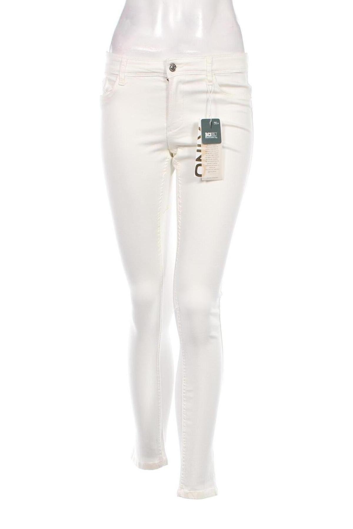 Dámské džíny  ONLY, Velikost M, Barva Bílá, Cena  446,00 Kč