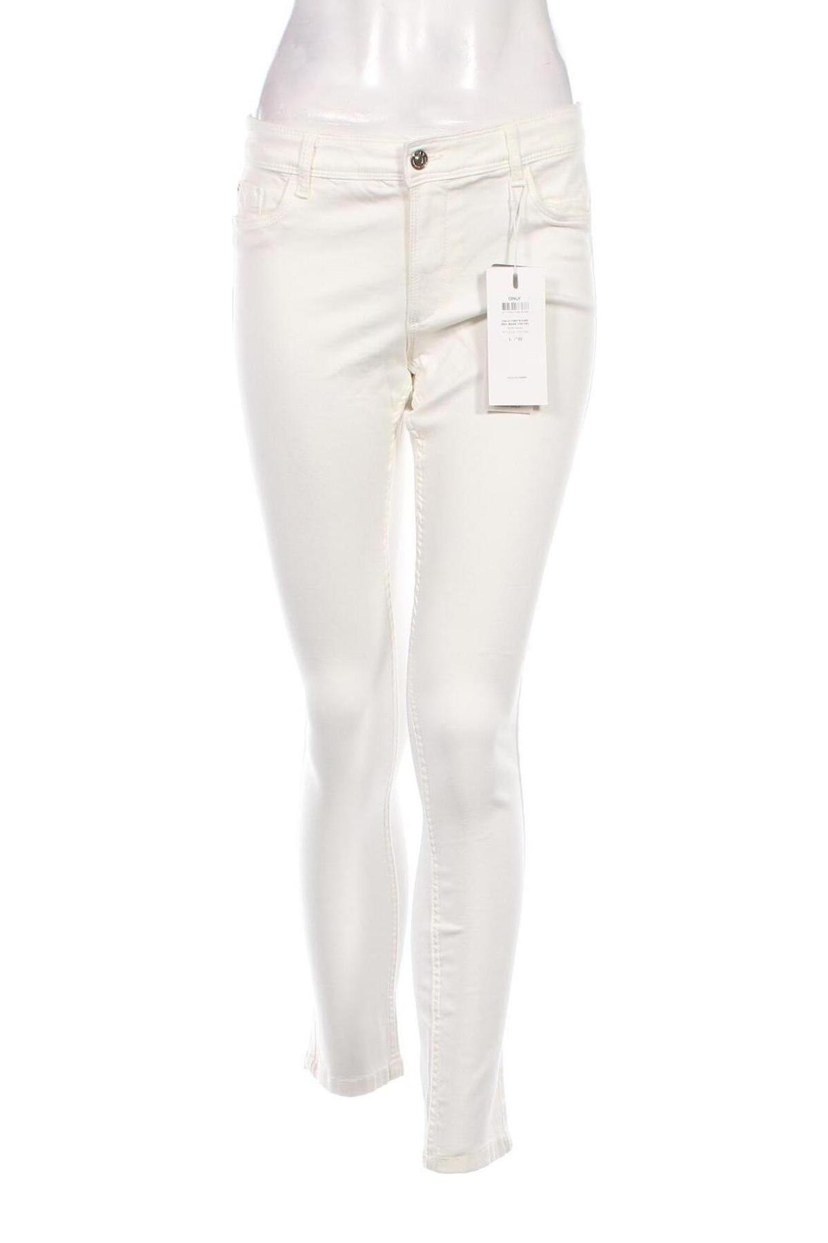 Damen Jeans ONLY, Größe L, Farbe Weiß, Preis € 19,85