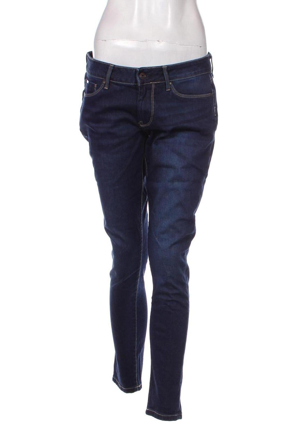 Дамски дънки Pepe Jeans, Размер L, Цвят Син, Цена 41,25 лв.