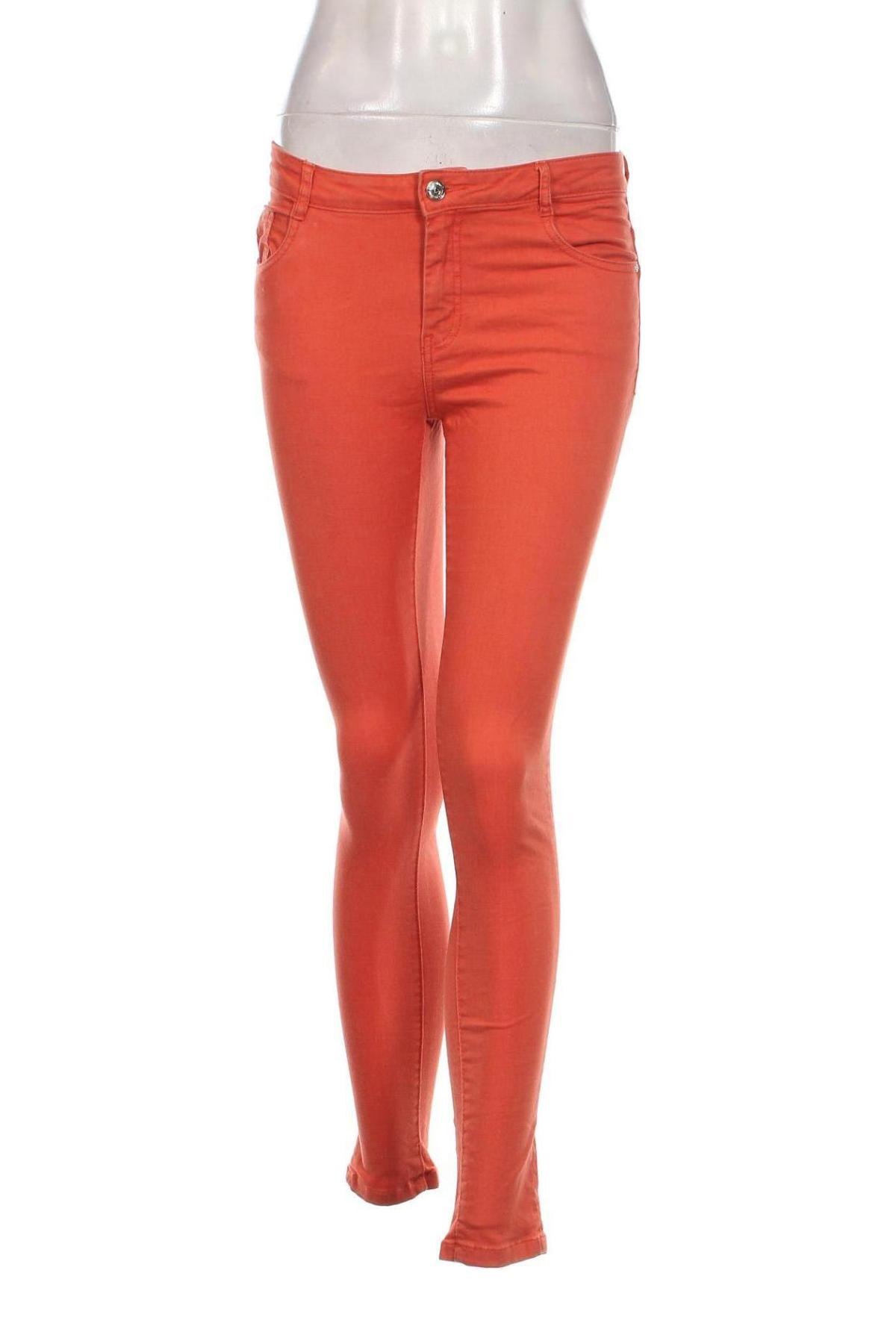 Damen Jeans Pimkie, Größe S, Farbe Orange, Preis 10,09 €
