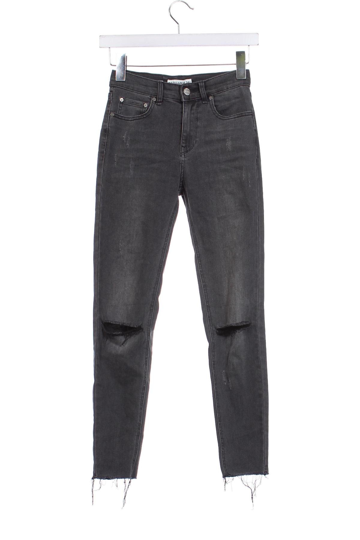 Damen Jeans Pull&Bear, Größe XS, Farbe Grau, Preis 10,09 €