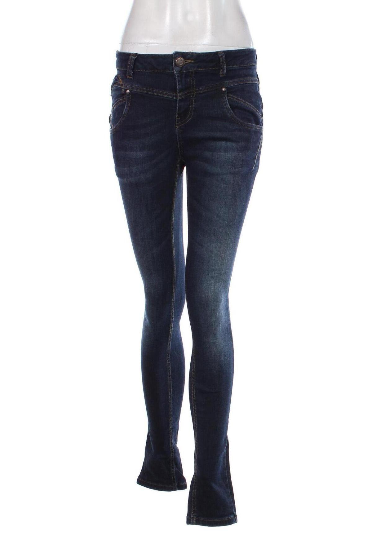 Дамски дънки Pulz Jeans, Размер S, Цвят Син, Цена 20,50 лв.