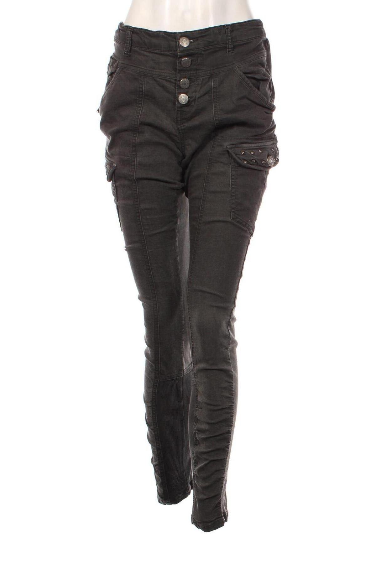 Γυναικείο Τζίν Pulz Jeans, Μέγεθος M, Χρώμα Γκρί, Τιμή 12,68 €