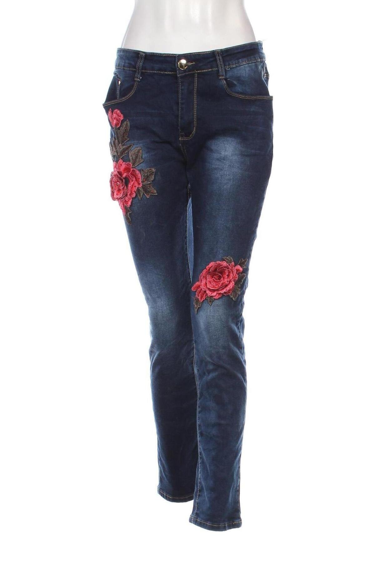 Damen Jeans Regular Denim, Größe XL, Farbe Blau, Preis 19,21 €