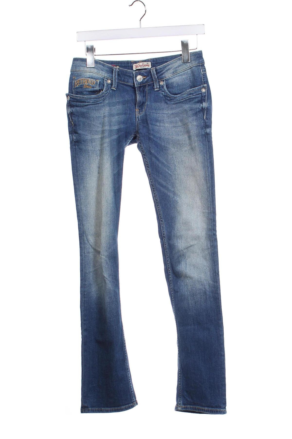 Dámske džínsy  Retro Jeans, Veľkosť S, Farba Modrá, Cena  6,74 €