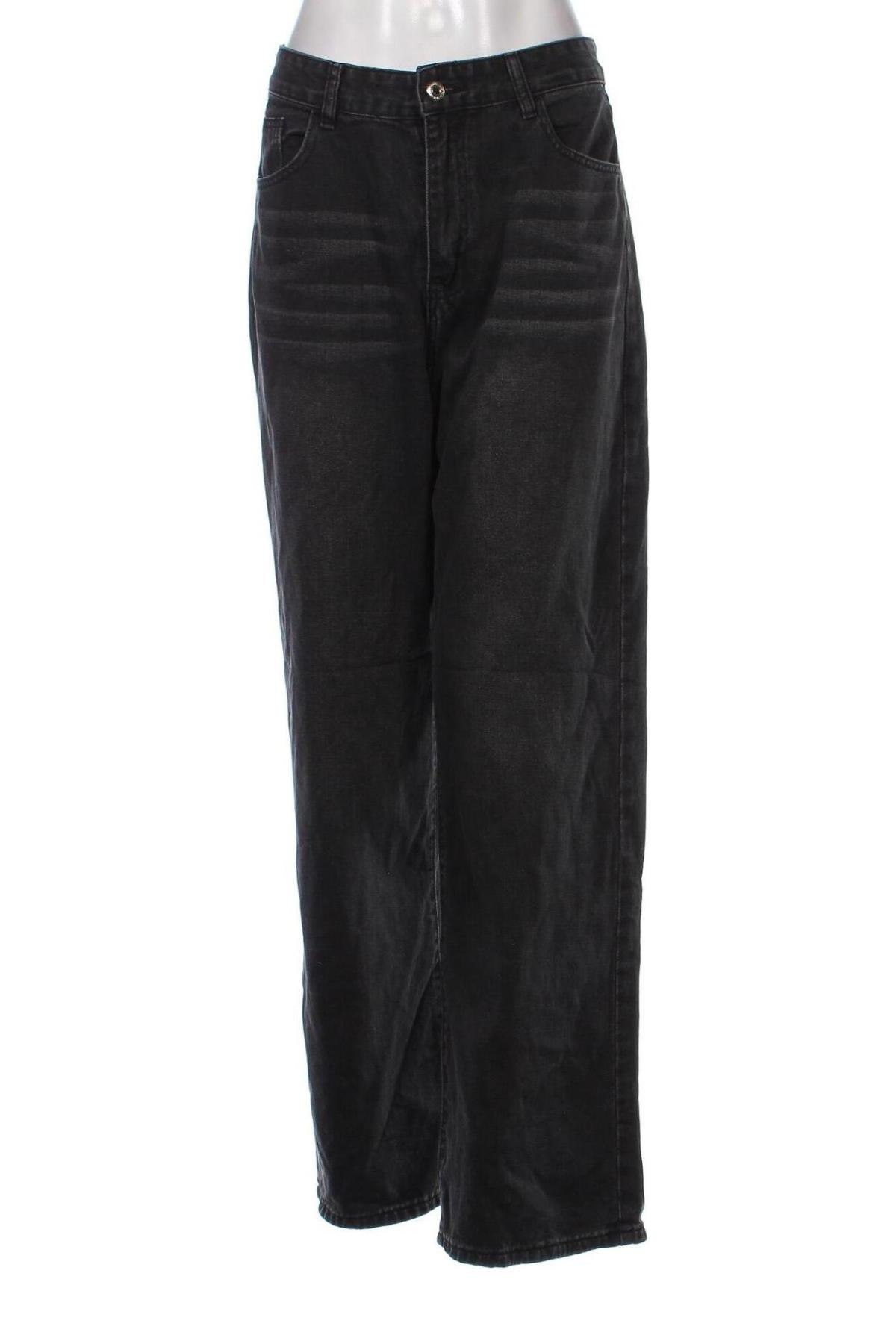 Γυναικείο Τζίν SHEIN, Μέγεθος L, Χρώμα Μαύρο, Τιμή 9,87 €