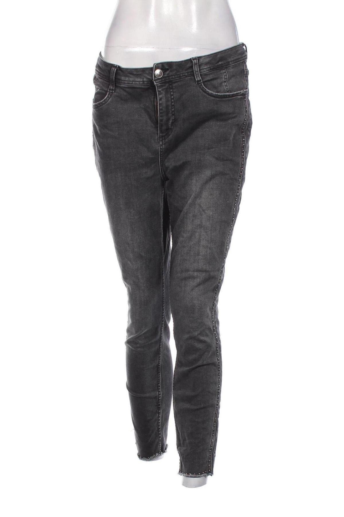 Damen Jeans Street One, Größe L, Farbe Grau, Preis 15,69 €