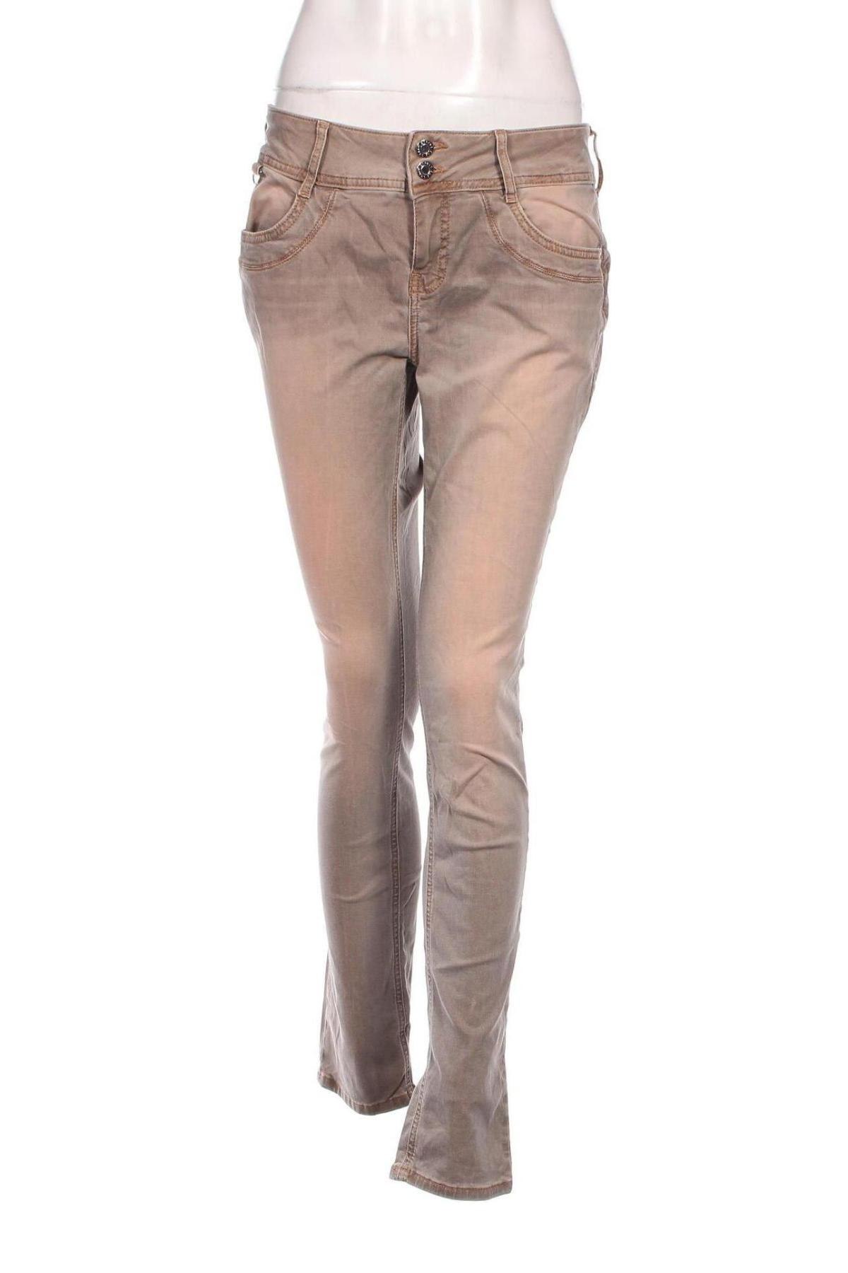Damen Jeans Street One, Größe M, Farbe Beige, Preis 14,27 €