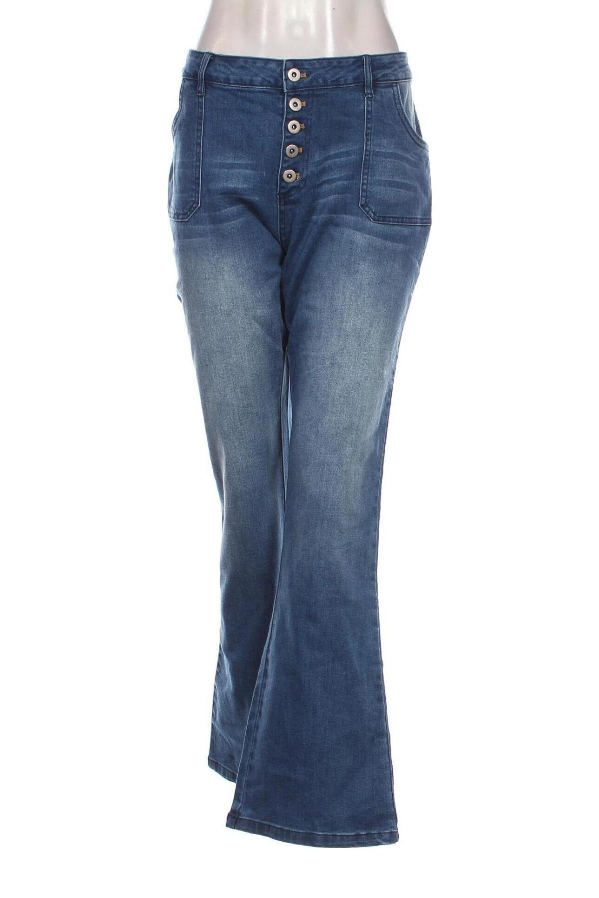 Γυναικείο Τζίν Tendency, Μέγεθος L, Χρώμα Μπλέ, Τιμή 15,65 €