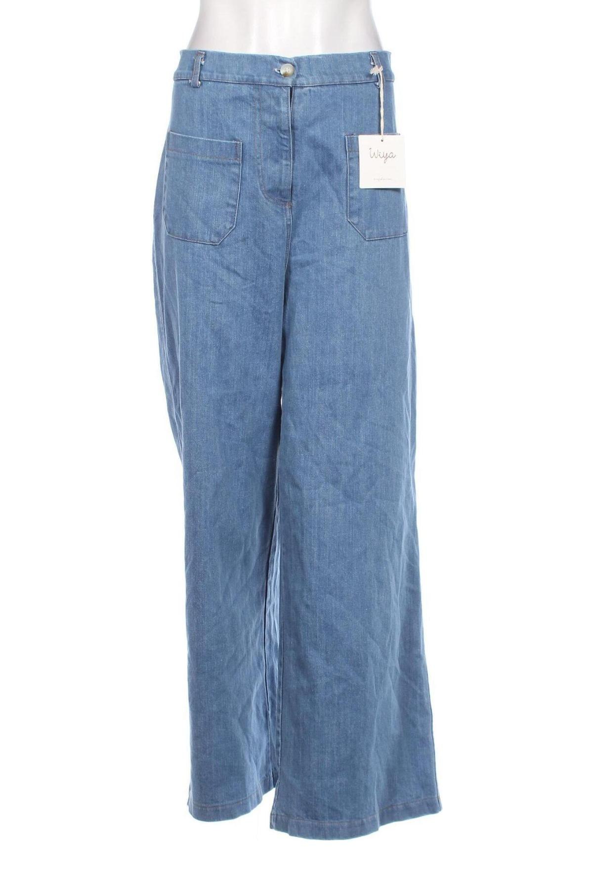 Damen Jeans Wiya, Größe L, Farbe Blau, Preis 32,36 €