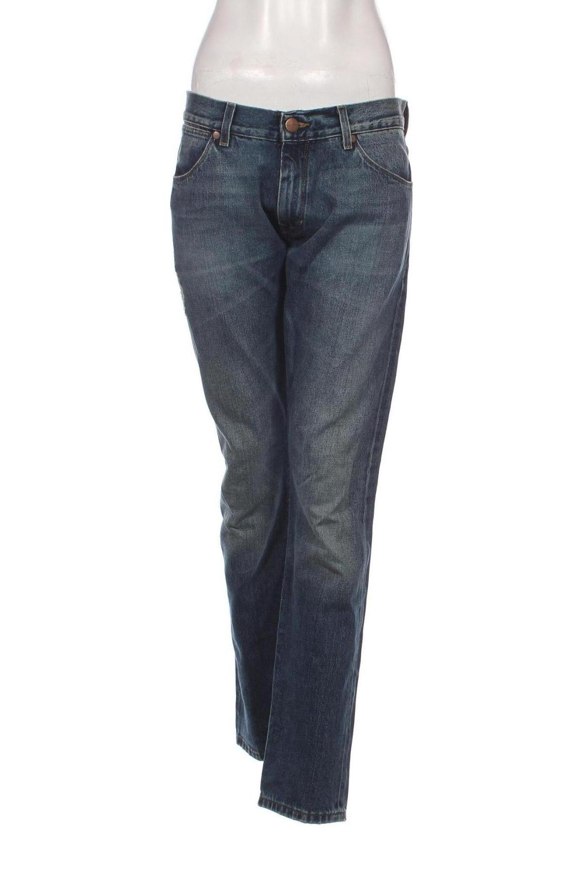 Γυναικείο Τζίν Wrangler, Μέγεθος L, Χρώμα Μπλέ, Τιμή 27,96 €