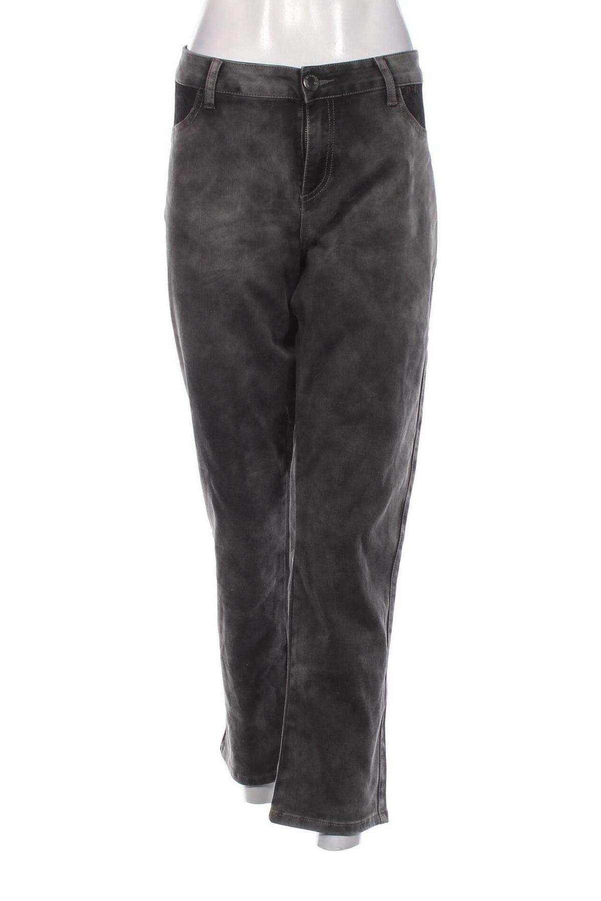 Γυναικείο Τζίν Yessica, Μέγεθος XL, Χρώμα Γκρί, Τιμή 10,76 €