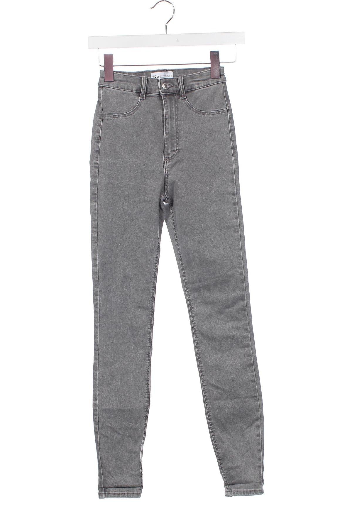 Damen Jeans Zara, Größe XXS, Farbe Grau, Preis € 9,40