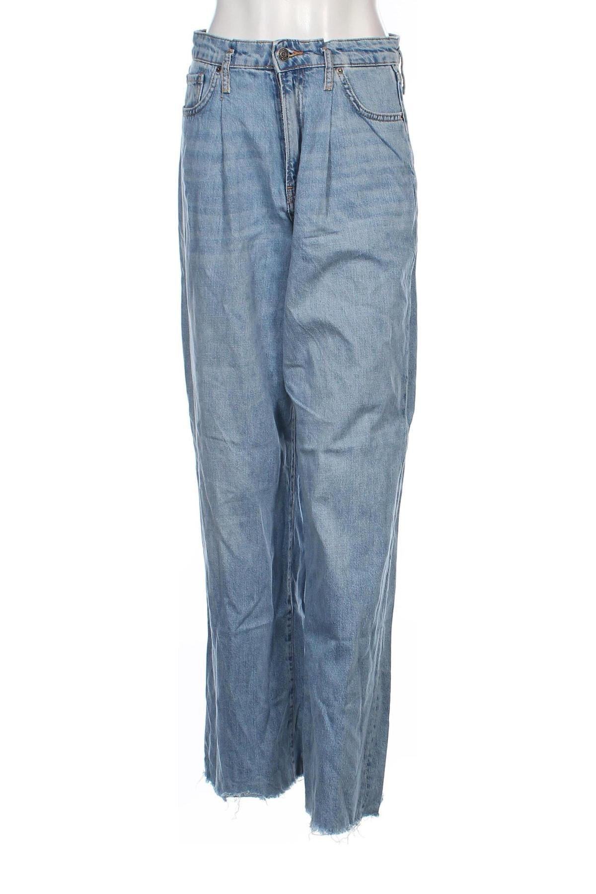 Dámske džínsy  Zara, Veľkosť S, Farba Modrá, Cena  8,40 €
