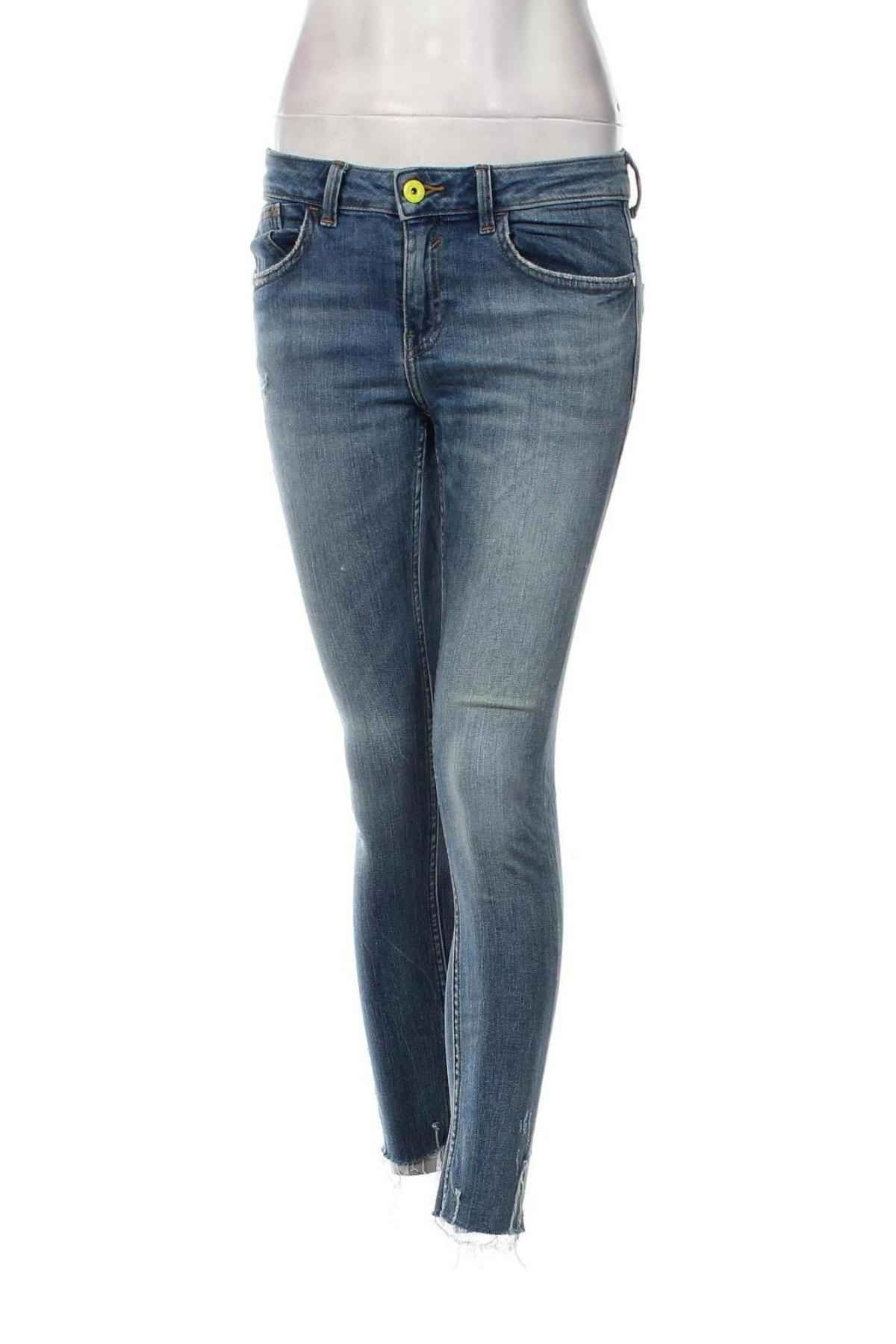 Γυναικείο Τζίν Zara, Μέγεθος S, Χρώμα Μπλέ, Τιμή 8,35 €